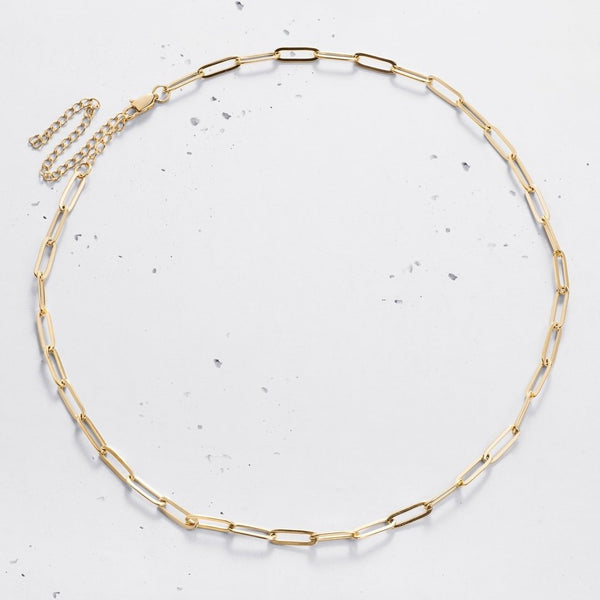 Chain Link Choker Necklace Promo