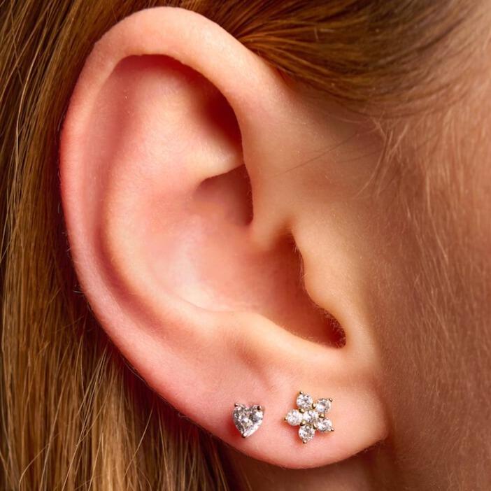 Flower Stud Earrings Promo